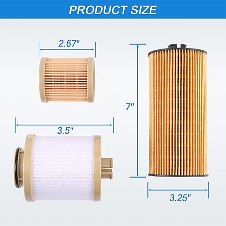 Motorcraft FL2016 Oil Filter & FD4616 Fuel Filter Set | Genuine Ford OEM