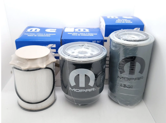 Mopar 2013-2018 Dodge RAM 2500-5500 6.7L Cummins Oil Fuel Filter Kit OEM