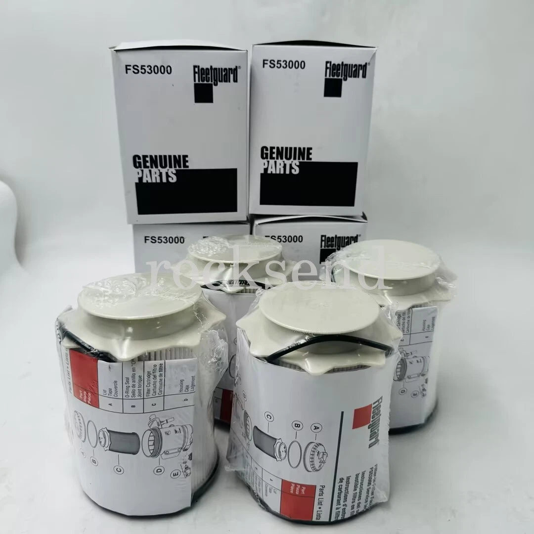 NEW 4Pcs FLEETGUARD FS53000 FUEL/WATER SEPERATOR FILTER CUMMINS 6.7L US