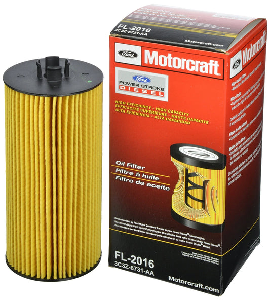 Motorcraft FL2016 Engine Oil Filter 3C3Z6731AA 2003-10 Fits Ford 6.0/6.4L Diesel