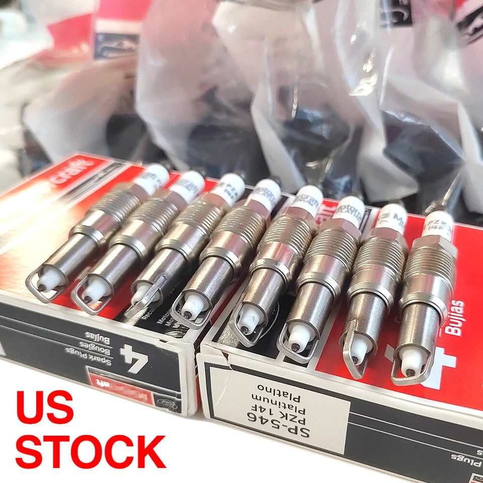 8pc Motorcraft DG511 Ignition Coils & SP546 Spark Plugs Kit for Ford F150 Lincoln