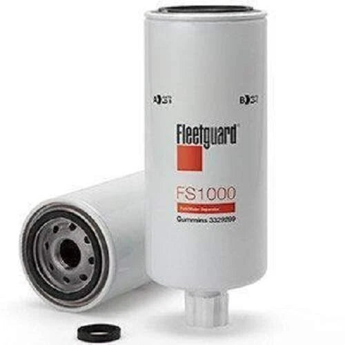 Fleetguard FS1000 Fuel Filter Water Separator Spin-On For Cummins 3329289 Pack of 6
