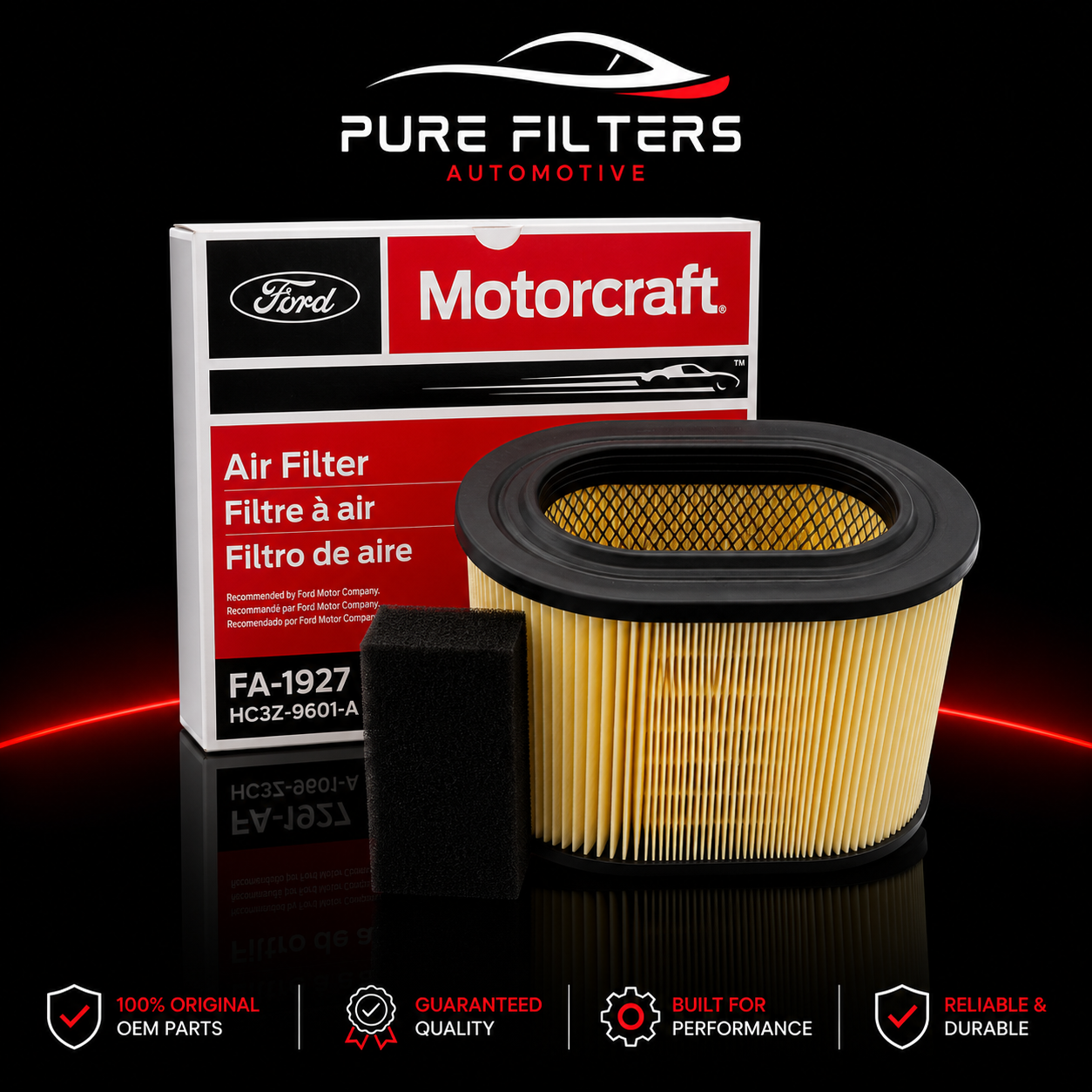 New OEM Ford Motorcraft 6.7L Powerstroke FA1927 HC3Z-9601-A Engine Air Filter
