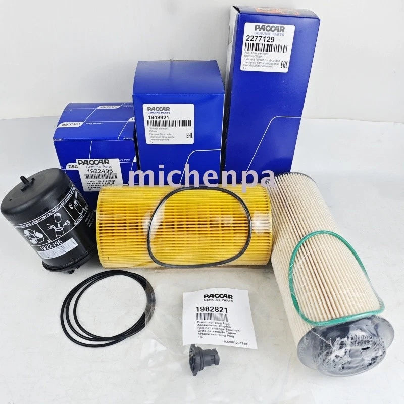 Engine Oil & Fuel Filter 1948921G 2277129G 1922496 1982821 Kit for MX-13 EPA13