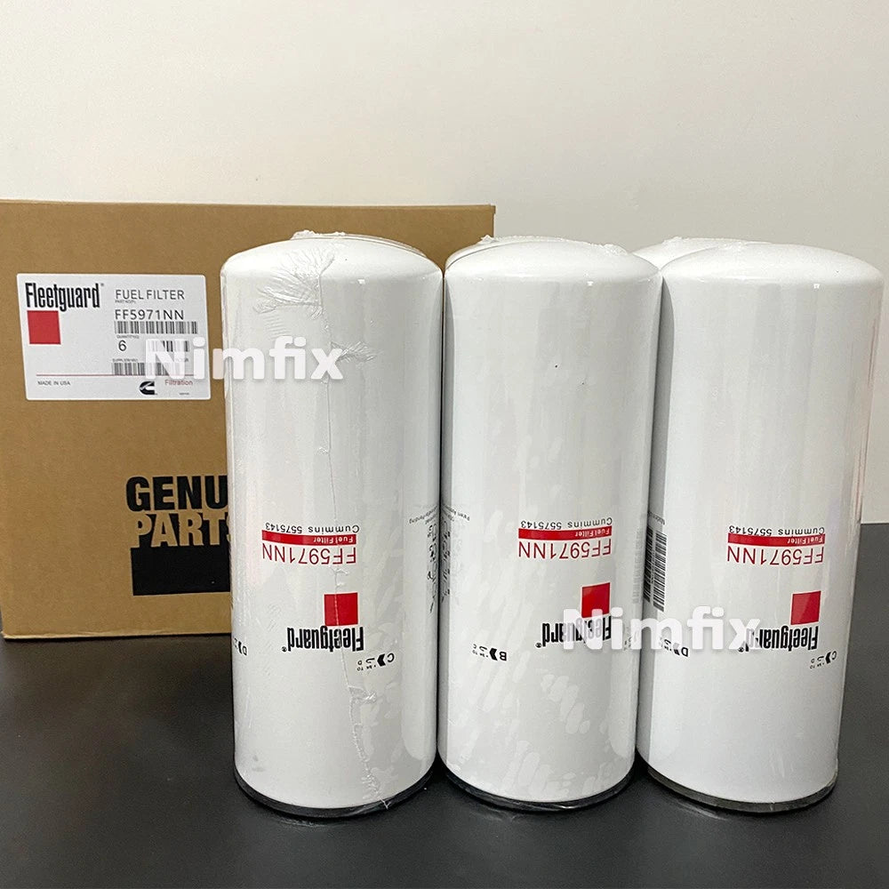 6PCS Fuel Filter FF5971NN 5575143 Fits HD Trucks W/Cummins Engine X15 14.9L