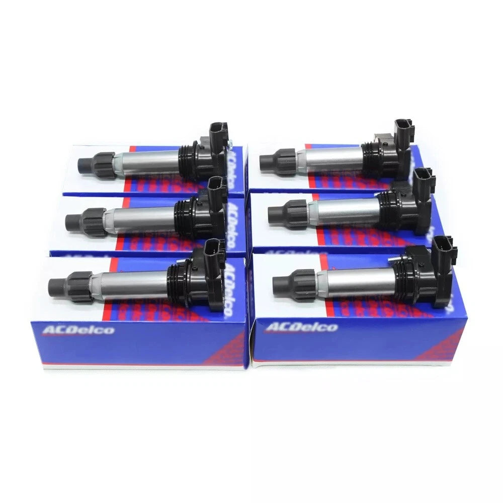 6x Genuine Ignition Coils D515C For G/M Chevrolet UF569 BSC1555 GN10494 12632479