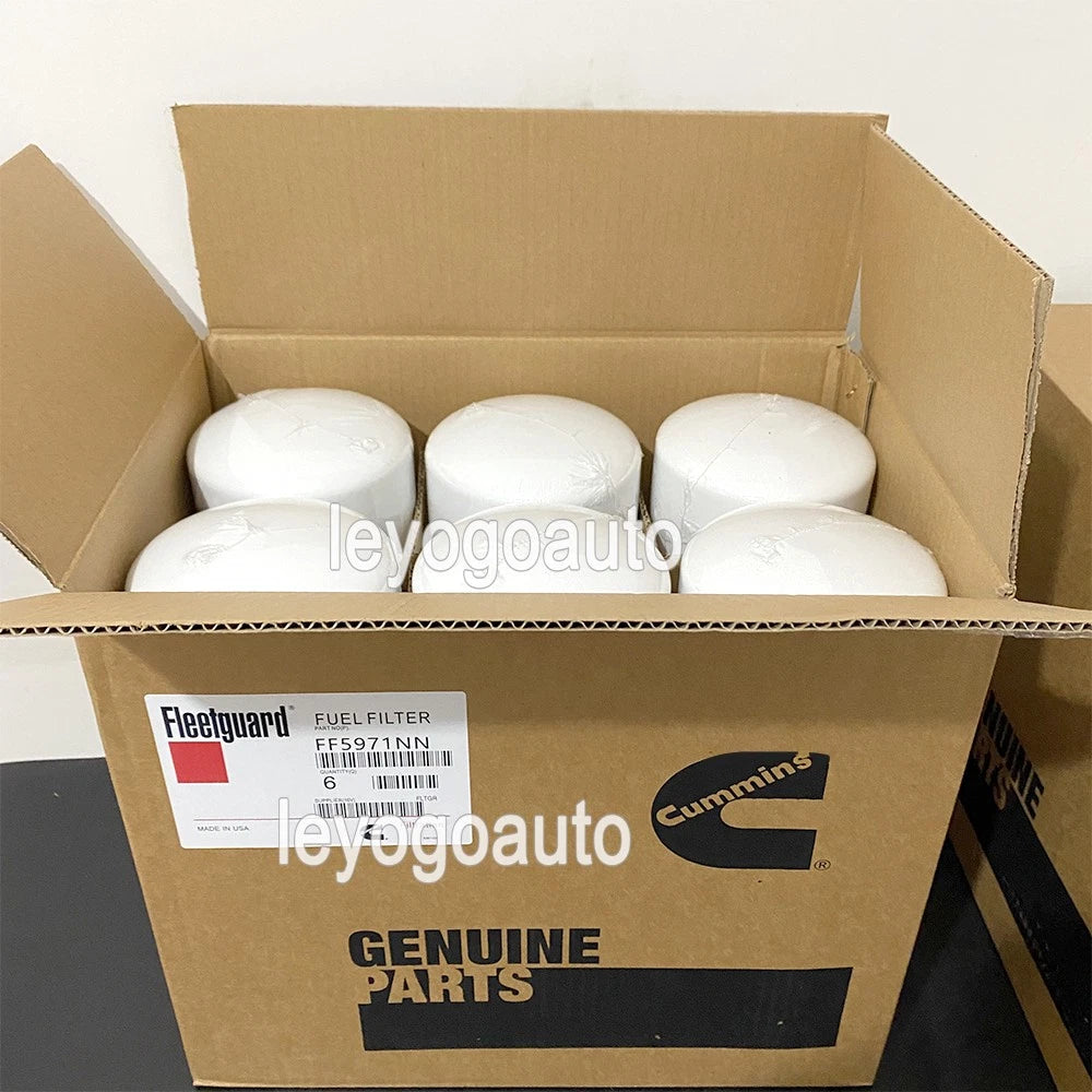 6PCS Fuel Filter FF5971NN 5575143 Fits HD Trucks W/Cummins Engine X15 14.9L
